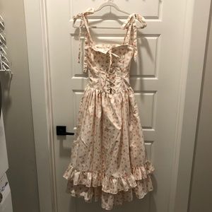 Fiori Couture vintage corset dress XS